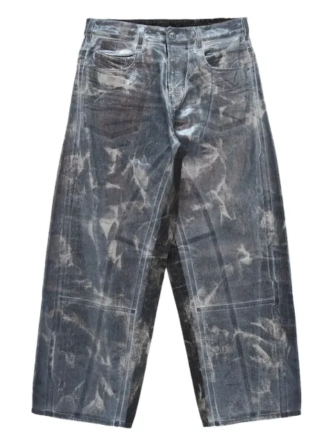 Diesel acid-washed jeans Grey A21607007DP