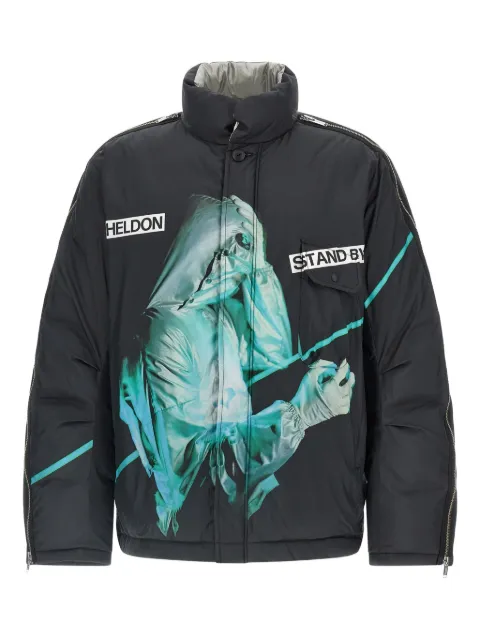 Undercover zip padded jacket Black UC2E4204BLACK