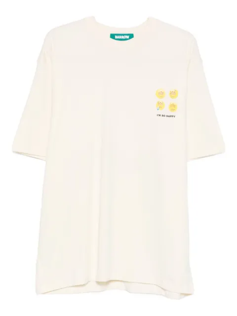 BARROW graphic-print T-shirt Neutrals F5BWUATH134