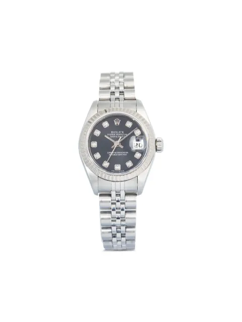 Rolex stainless steel Datejust 26mm Black 79174
