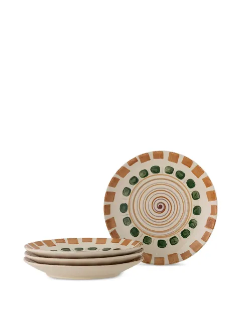 BLOOMINGVILLE Shama patterned plate Neutrals 82061555