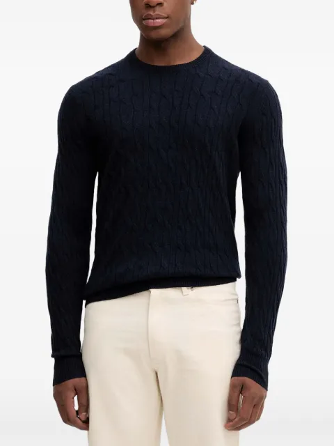 Hackett London round-neck sweater Blue HM7000079