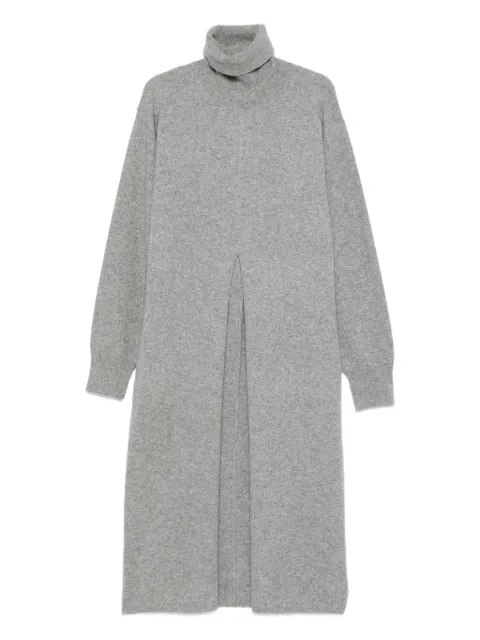 STEIN roll-neck wool dress Grey ST1293