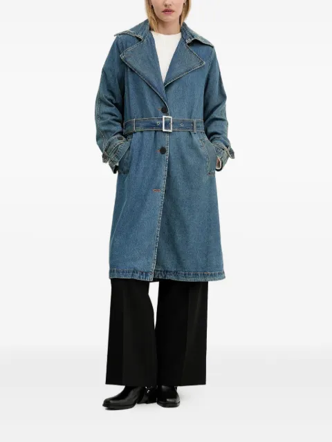 Desigual belted coat Blue 25WWEW52