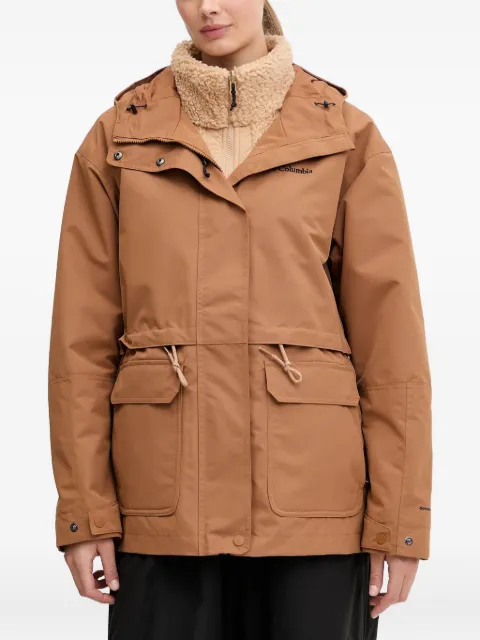 Columbia drawstrings hooded jacket Brown 2094761