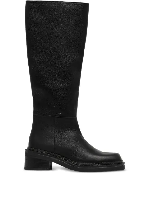 Copenhagen zip-fastening knee-high boots Black CPH624
