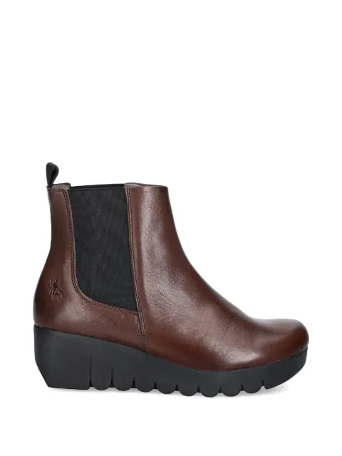 Fly London wedge-hell chelsea boots Brown P145177001