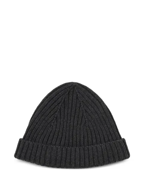 Carrera Oria ribbed beanie hat Grey OBDR8336GY