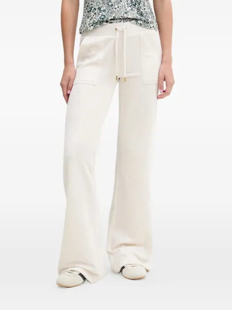 Juicy Couture drawstring-fastening pocket trousers Neutrals JCSEBJ001G