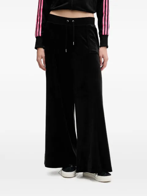 Juicy Couture drawstring-fastening track pa Black JCBBJ225803