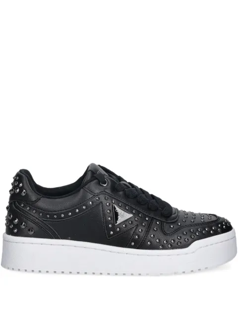 GUESS USA Mogana studded sneakers Black FLFMGNELE12