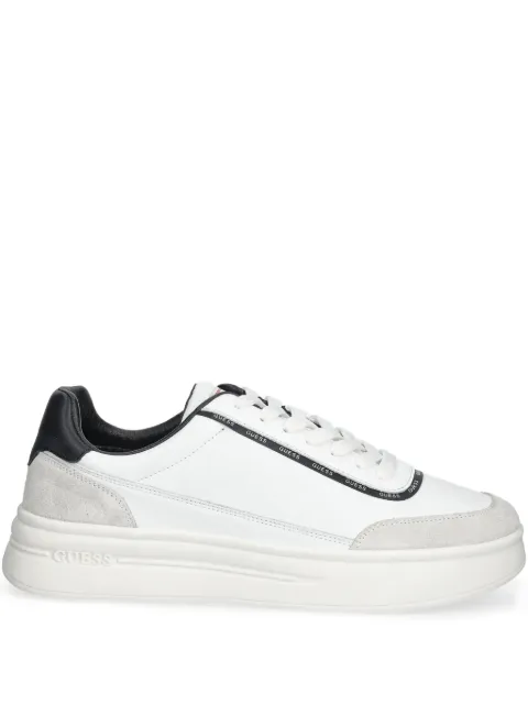 GUESS USA logo-trim low-top sneakers White FMTWI3ELE12WHITE