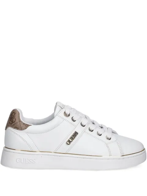GUESS USA Welli leather sneakers White FLFBTZELE12