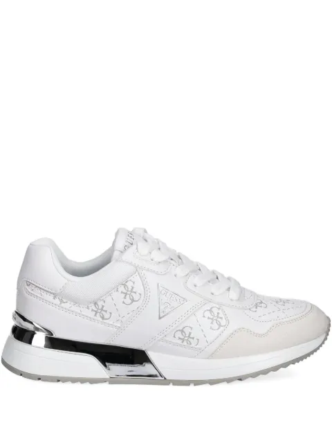 GUESS USA Mickay 4G logo-print low-top sneakers White FLFMICELE12