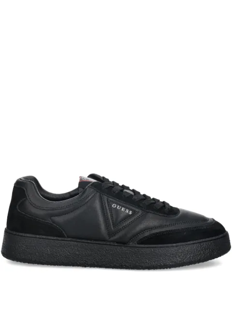 GUESS USA Wimoh panelled lace-up sneakers Black FMFMOHLEA12
