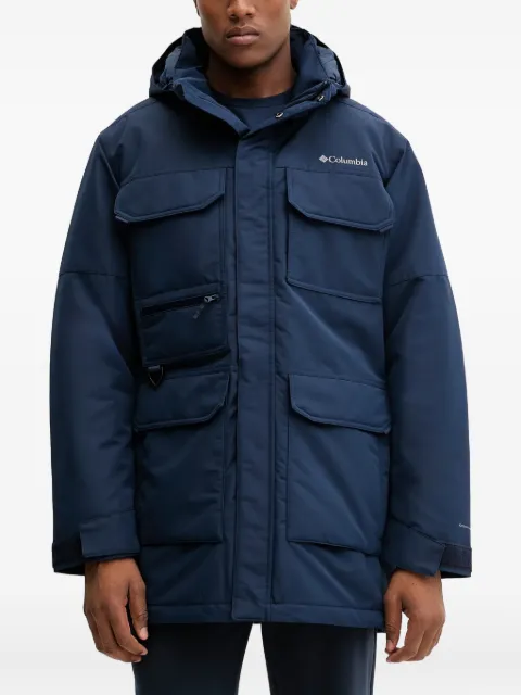 Columbia pocketed hooded jacket Blue 2088041