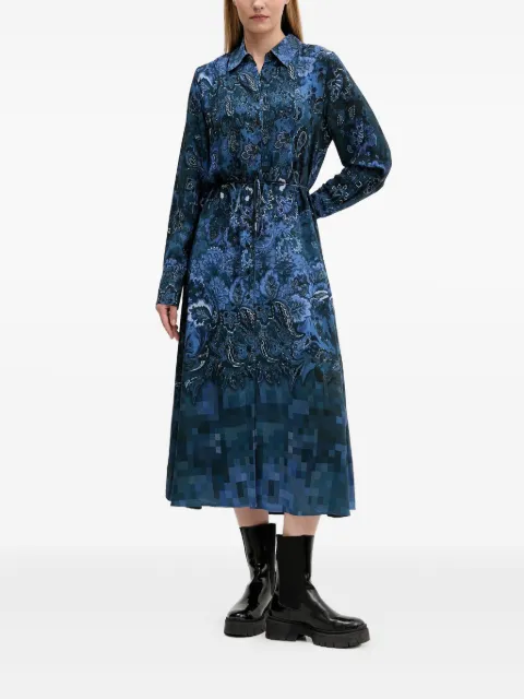 Desigual floral dress Blue 25WWVW23
