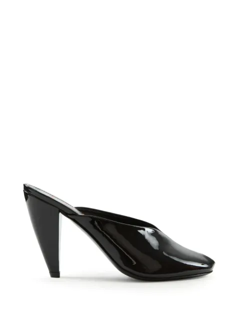 Jude patent-leather sandals Black PAW