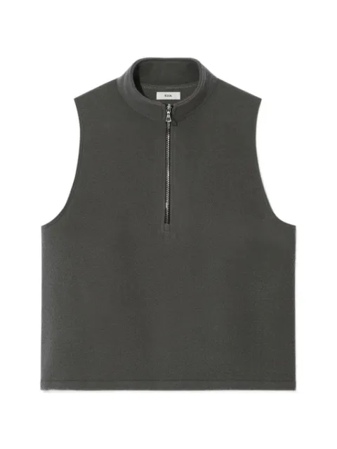Rier sleeveless sweater Green NFL14X02
