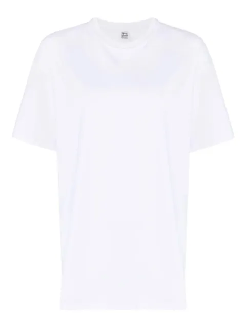 TOTEME organic-cotton T-shirt White 2325043786