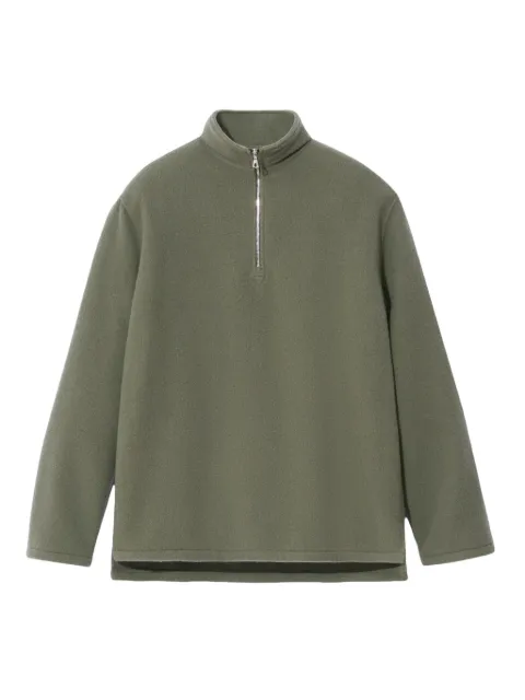 Rier zip fleece top Green NFL15X02