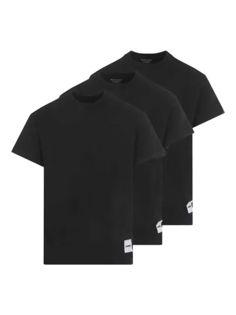 Jil Sander short-sleeved T-shirts (pack of three) Black J47GC0001J45048