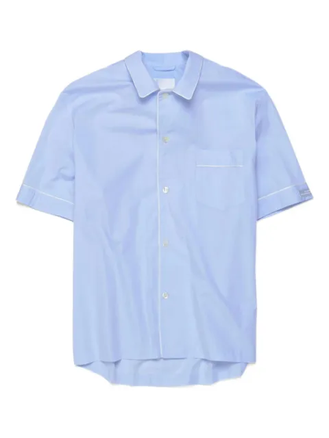 Magniberg cotton pyjama shirt Blue 710088