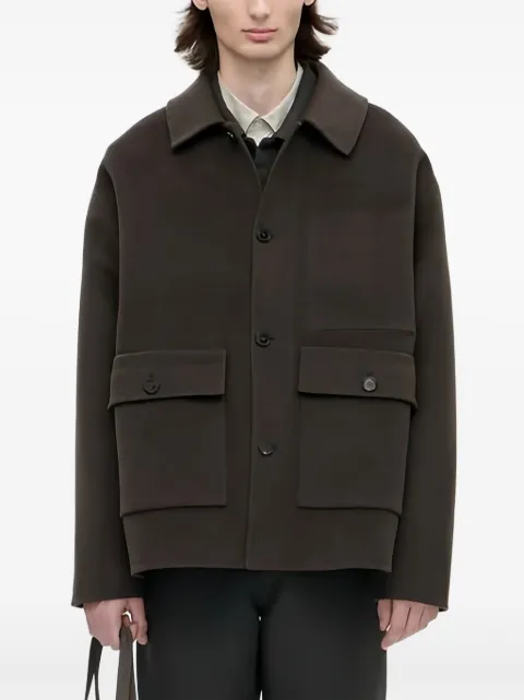 Berner Kühl flap-pocket jacket Brown 157O45