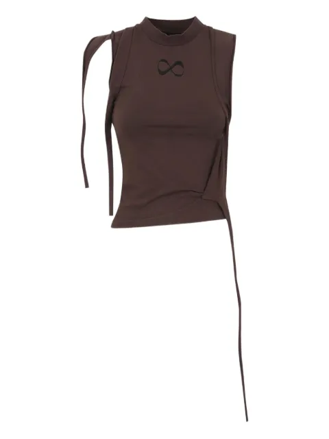 Ottolinger strappy-detail top Brown 11510561501