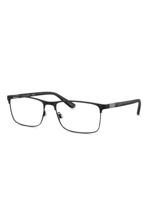 POLO RALPH LAUREN EYEWEAR rectangle-frame glasses Black PH1190