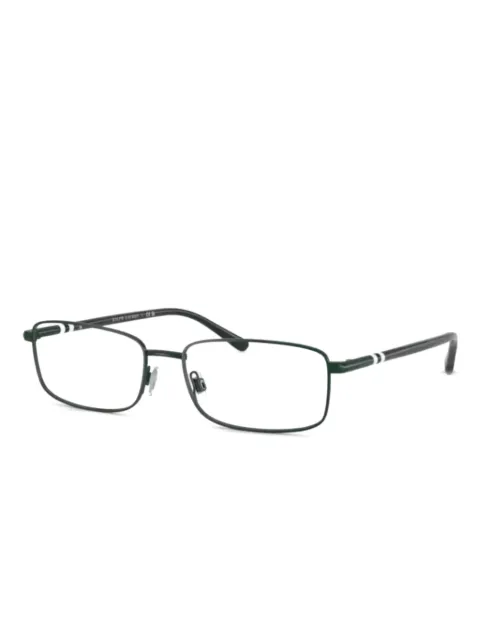 POLO RALPH LAUREN EYEWEAR rectangle-frame glasses Green 1235