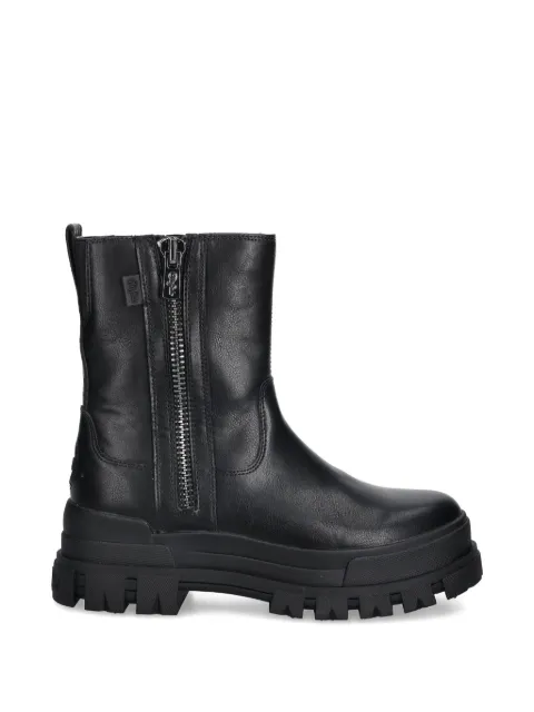 Buffalo Aspha zip lug-sole boots Black 1270125
