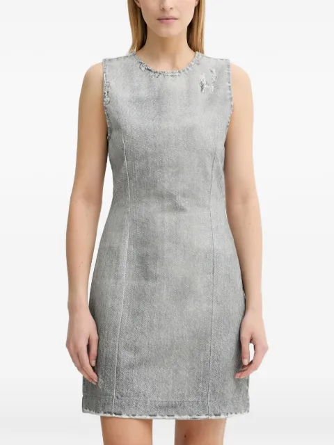 Won Hundred Allegra distressed zip dress Grey 367915049