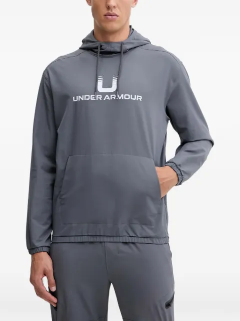 Under Armour UA Unstoppable logo hoodie Grey 6003864