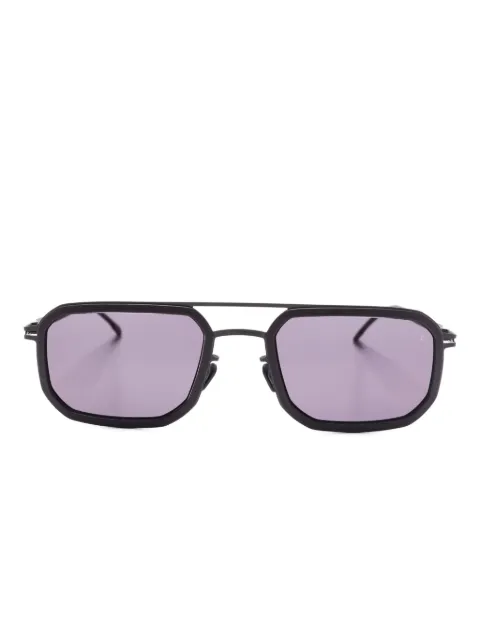 Mykita geometric-frame sunglasses Black ML16C579