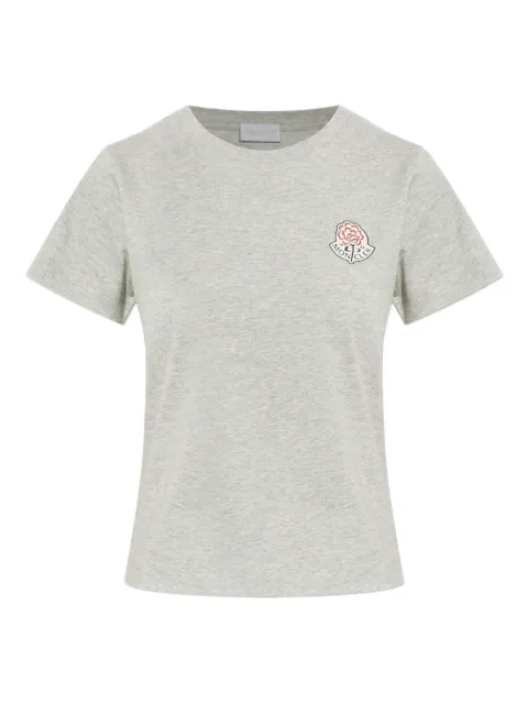 Moncler logo-detail T-shirt Grey K20938C0002389AJS