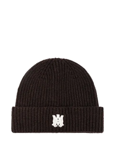 AMIRI MA beanie Brown AMSAHE1002