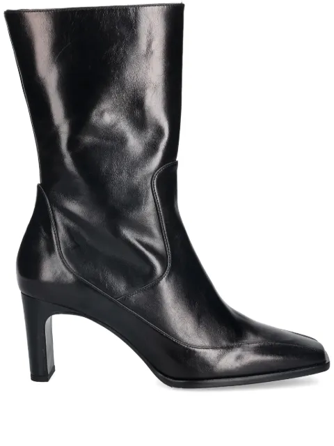 BILLI BI square-toe boots Black A938080