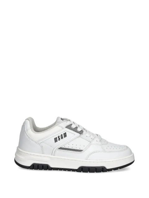 MSGM logo-detail sneakers White 3941MDS604886