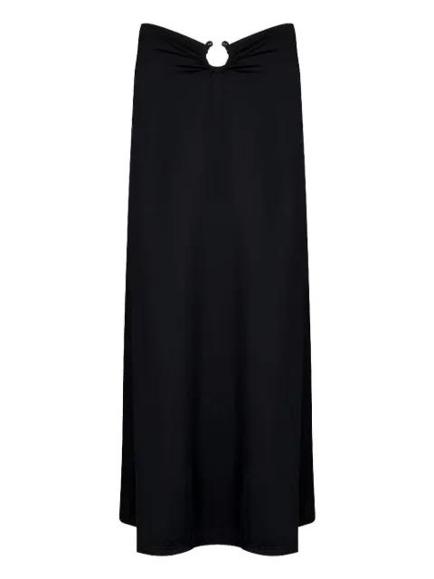 Johanna Ortiz Keel ring maxi skirt Black PT03110