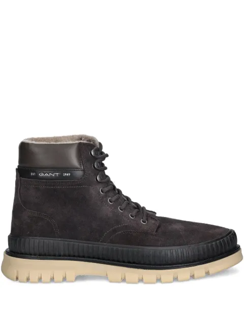 Gant lace-up lug-sole boots Brown 31643110