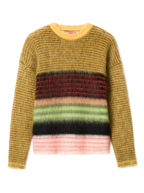 La DoubleJ round-neck sweater Brown PUL0320KNI181VA425OR02