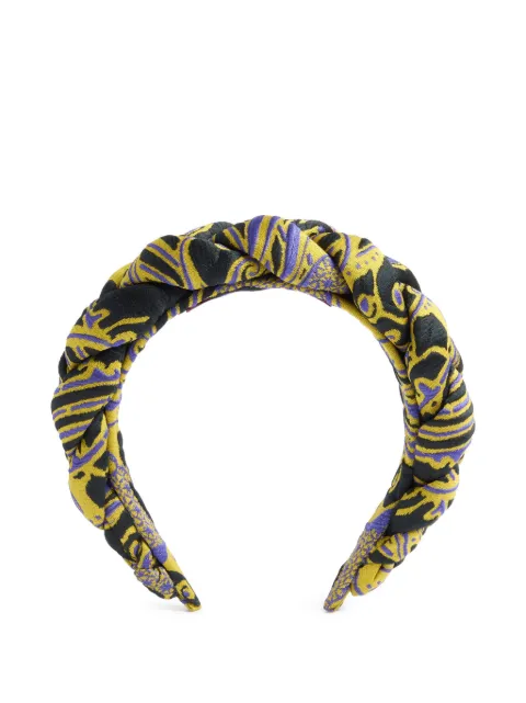 La DoubleJ Rapunzel braided headband Yellow HEB0004JCQ127ATL01YE02