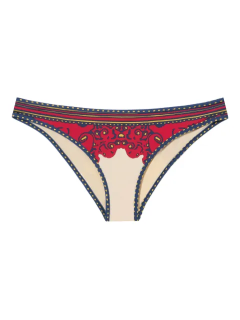La DoubleJ print bikini bottom Pink SWI0033LYC003LEM02PI01
