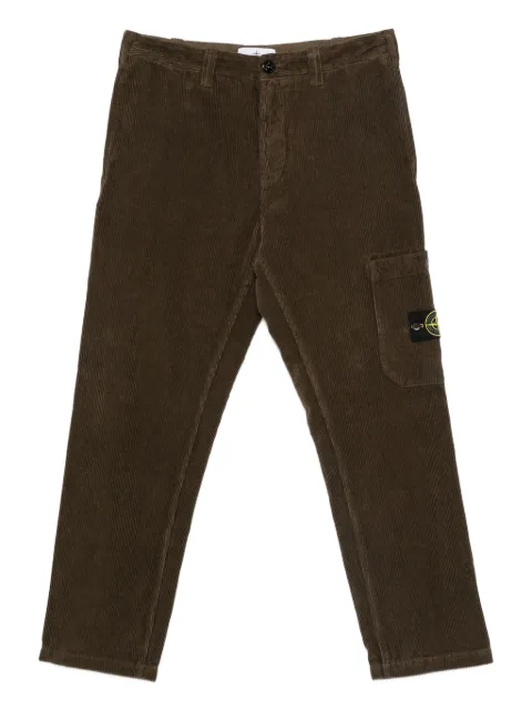 Stone Island corduroy trousers Green K2S153100039S0212