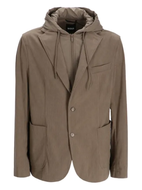 BOSS hooded jacket Neutrals 50549394