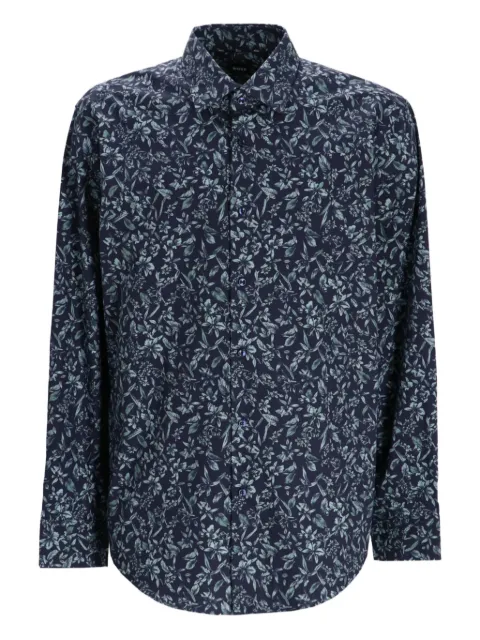 BOSS floral shirt Blue 50549928