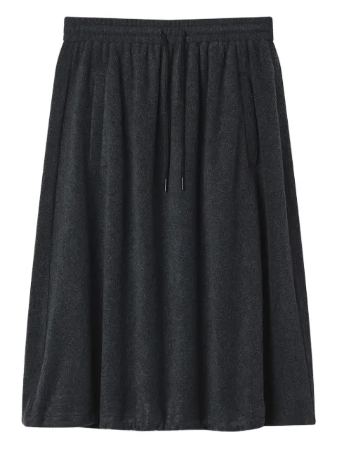 b+ab drawstring mid-skirt Grey 5W522AS