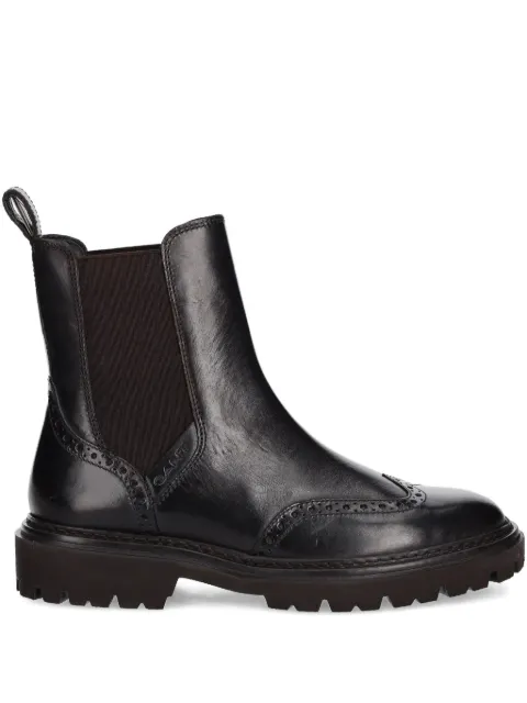 Gant brogue-detail chelsea boots Black 31551119