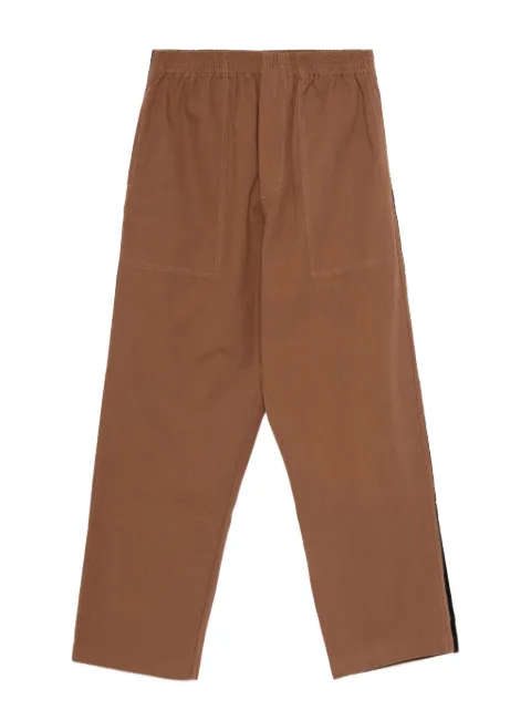 BODE trim-detail trousers Brown MRF25BT049